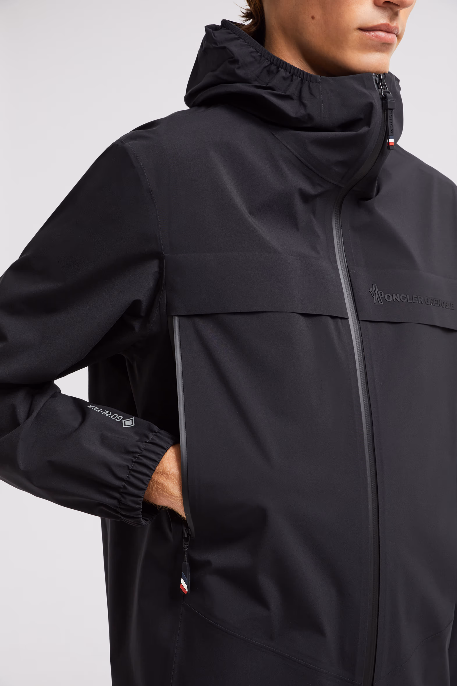 Shipton Hooded Shell Jacket Men Black Moncler 6